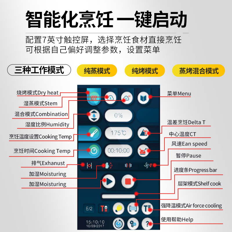 德凌思多功能蒸烤箱