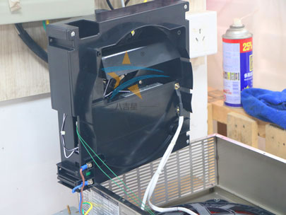 台式商用凹面电磁炉实拍图