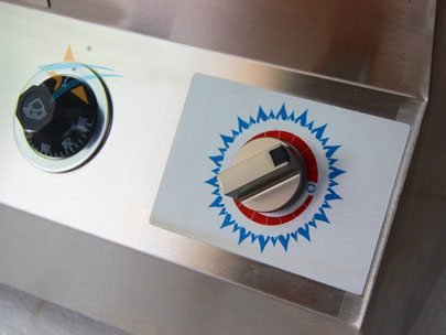 台式商用电磁扒炉实拍图