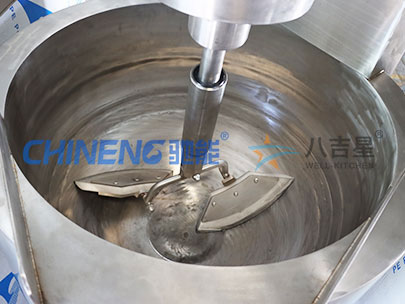 商用电磁行星搅拌炒菜机实拍图