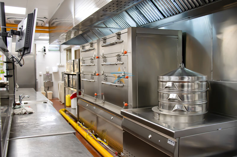 广州天降美食机器人中餐厅商用厨房设备