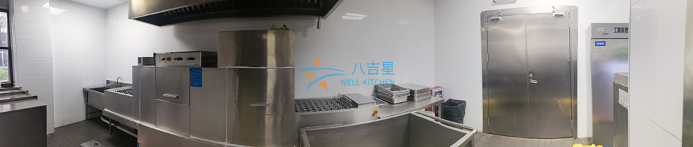 广州新莱福总厂厨房洗消区