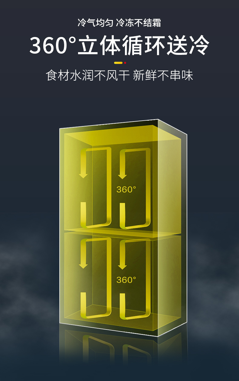 德凌思立式冷柜风冷循环系统