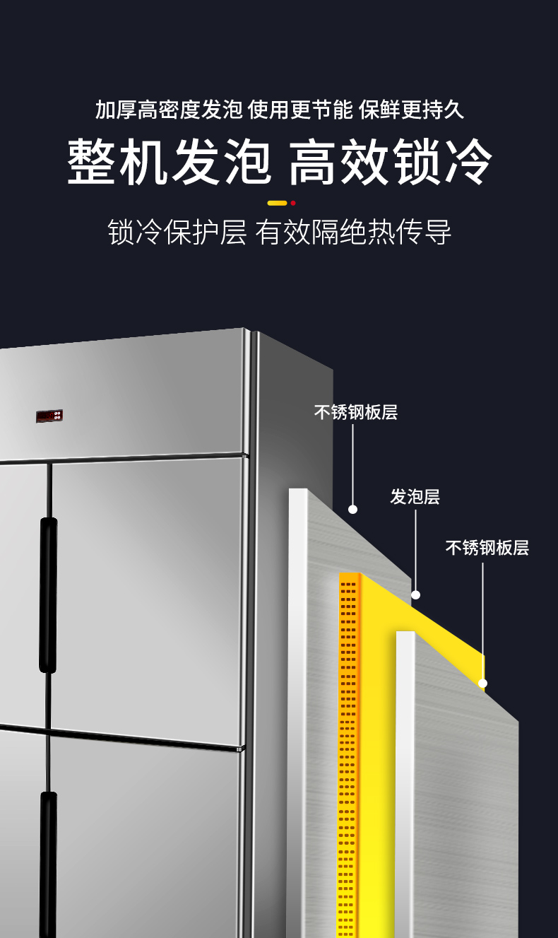 德凌思立式冷柜发泡保温系统